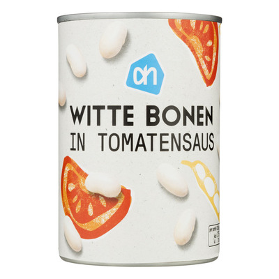 Huismerk Witte bonen in tomatensaus