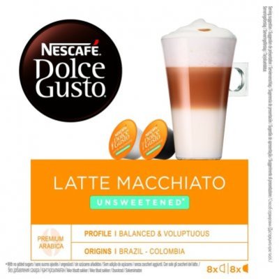 Nescafé Dolce Gusto Latte macchiato unsweetened koffie cups