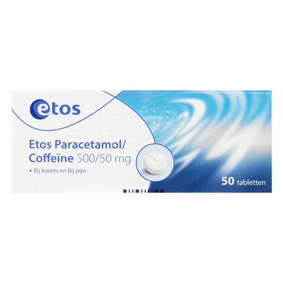 Huismerk Paracetamol coffeïne 500/50 mg