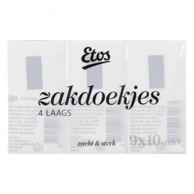 Huismerk Zakdoekjes zacht & sterk
