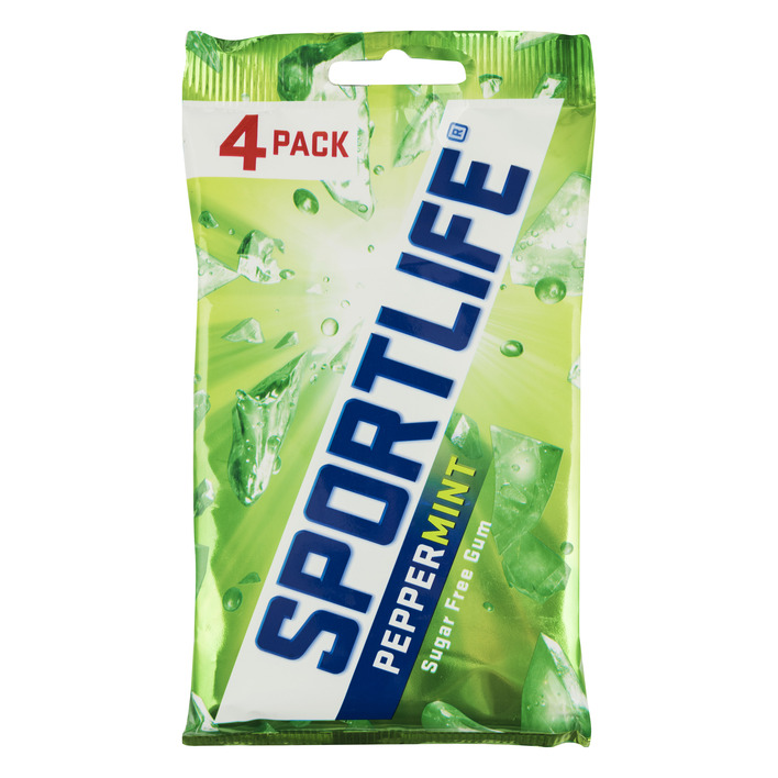 Sportlife Peppermint suikervrij kauwgom