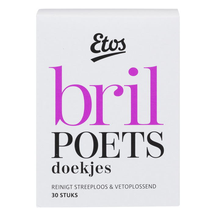 Huismerk Brilpoets doekjes