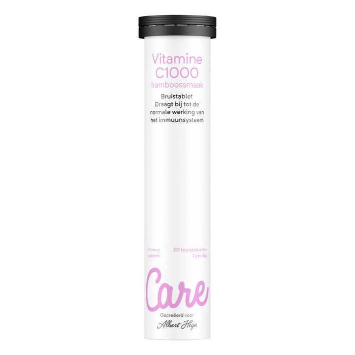 Care Vitamine C 1000 mg bruis framboos