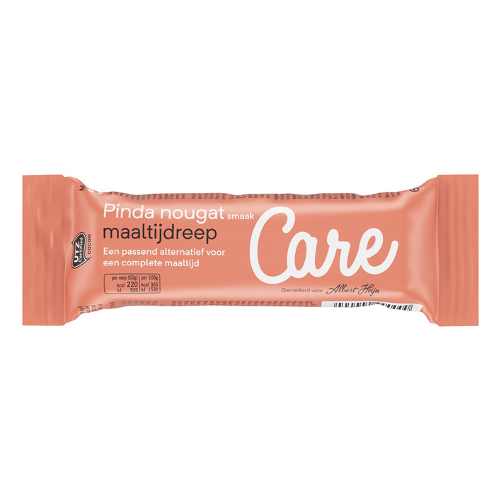 Care Maaltijdreep pinda nougat