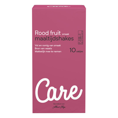 Care Maaltijdshake rood fruit