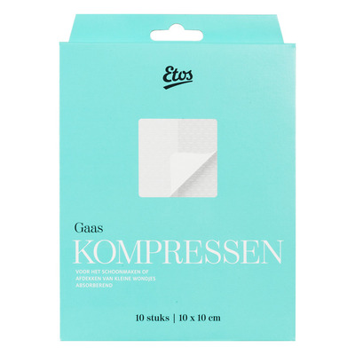 Huismerk Gaaskompres 10 x 10 cm