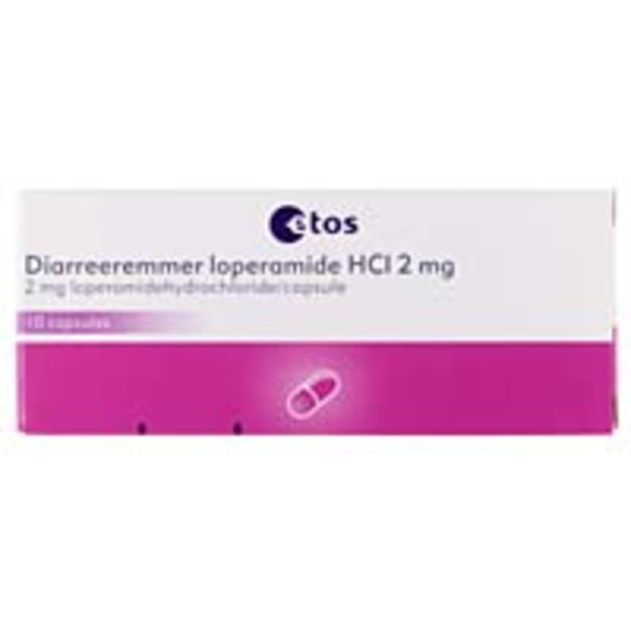 Huismerk Diarreeremmer 2 mg capsules