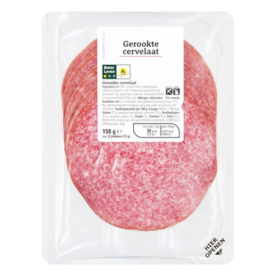 Meester&Zn Gerookte cervelaat