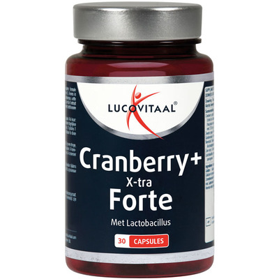 Lucovitaal Cranberry+ xtra forte met lactobacillus