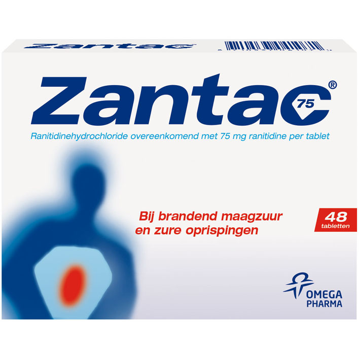 Zantac Tablets 75 mg