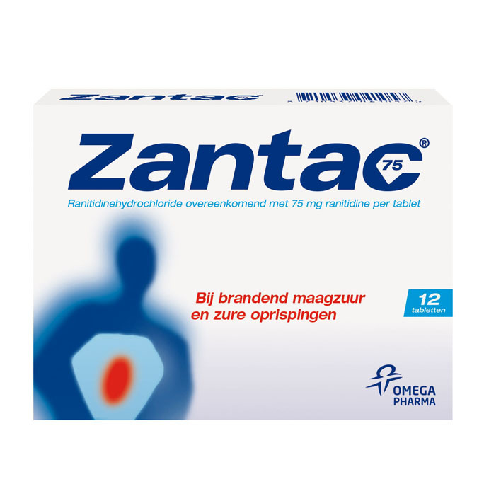 Zantac Tablets 75 mg