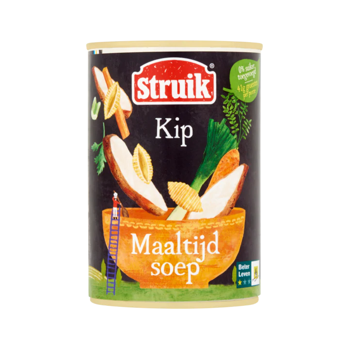 Struik Maaltijdsoep Kip