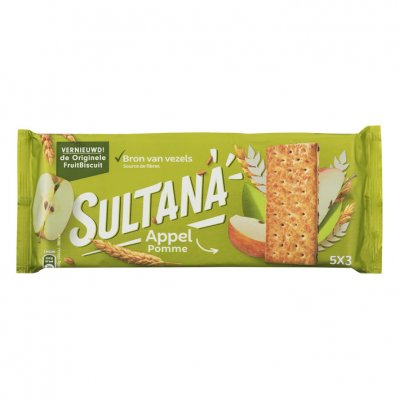 Sultana Fruitbiscuit appel