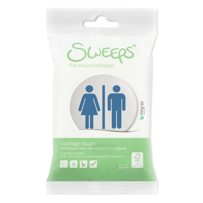 Sweeps Vochtige toilet doekjes