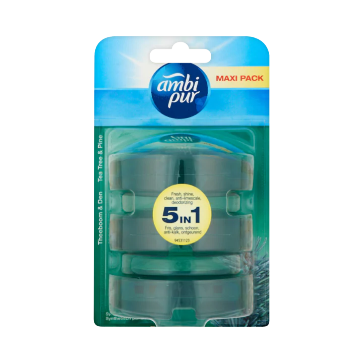 Ambi Pur Toiletblok Tea Tree & Pine Navulling