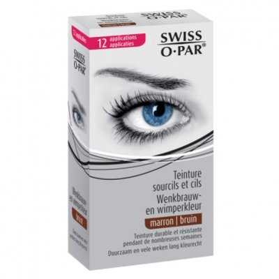Swiss O-Par Wenkbrauw en wimperverf bruin