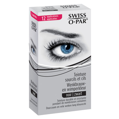 Swiss O-Par Wenkbrauw en wimperverf zwart
