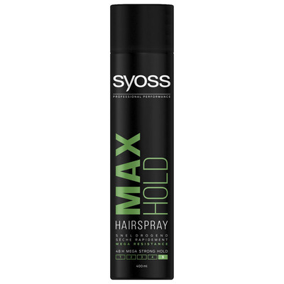 Syoss Max hold styling hairspray