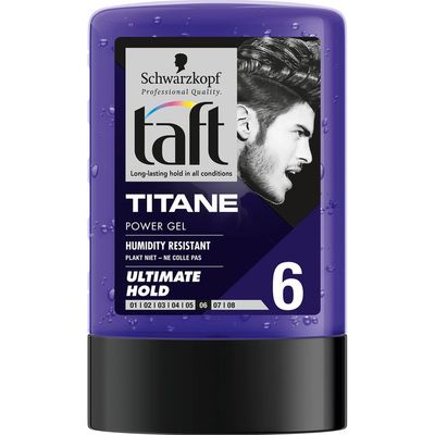 Taft Power gel titane