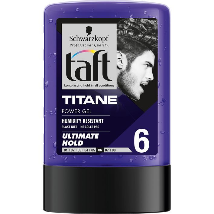 Taft Power gel titane