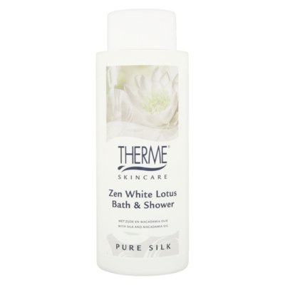 Therme Skincare Zen White Lotus Bath & Shower Pure Silk