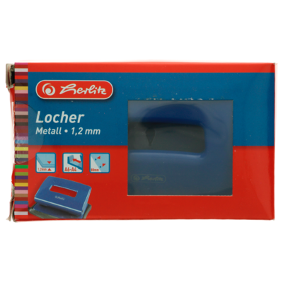 Herlitz Perforator blauw