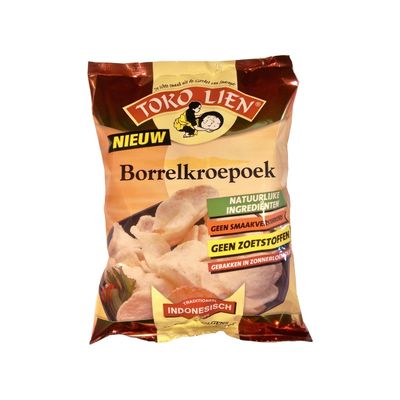 Tokolie Kroepoek Borrel Gebakken