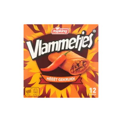 Topking Vlammetjes 12 Stuks