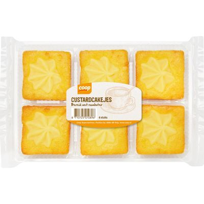 Huismerk Roomboter Custardcakejes