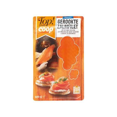 Zalmfilet Gerookt