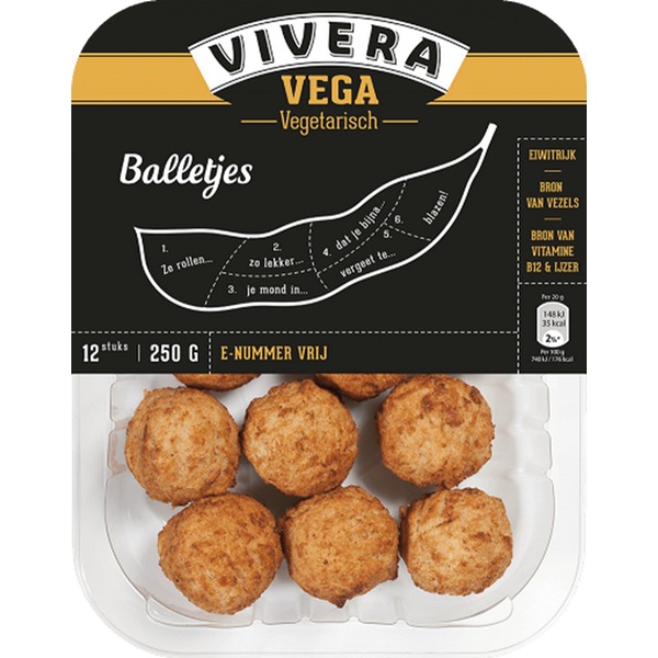 Vivera vegetarische balletjes