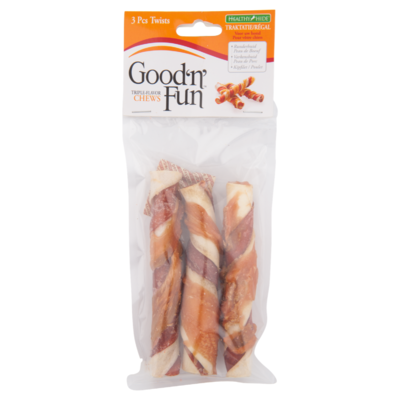Healthy Hide Good 'n' fun kauwstaafjes rund-varken-kip