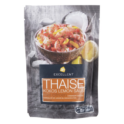 Huismerk Thaise kokos lemon saus