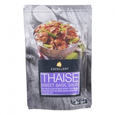 Huismerk Thaise sweet basil saus