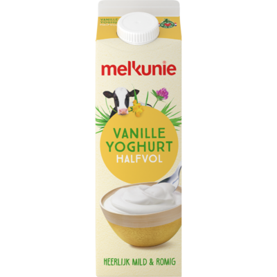 Melkunie Halfvolle vanille yoghurt