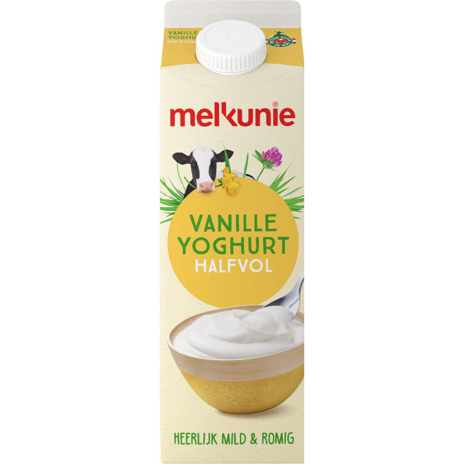 Melkunie Halfvolle vanille yoghurt
