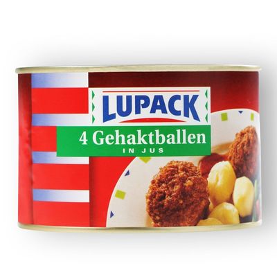 Lupack 4 Gehaktballen In Jus