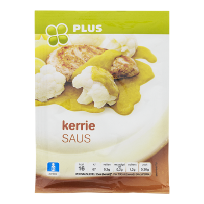 Huismerk Mix voor kerrie saus