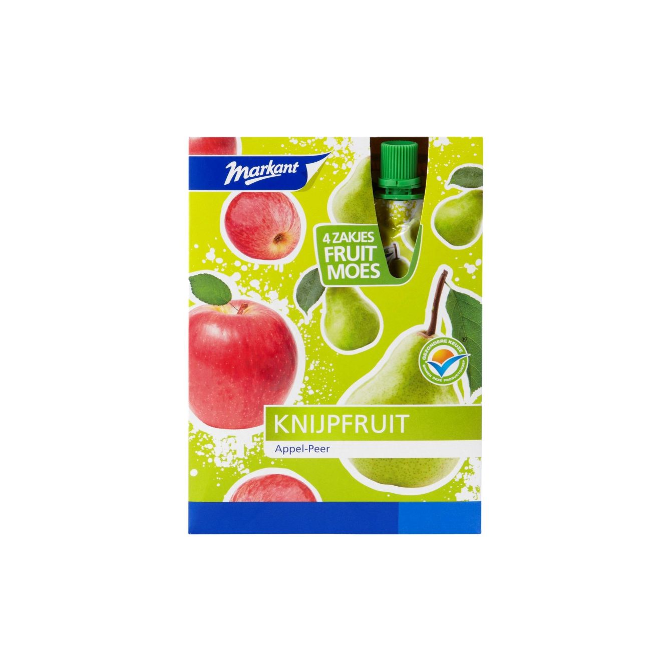 Huismerk Knijpfruit Appel Peer