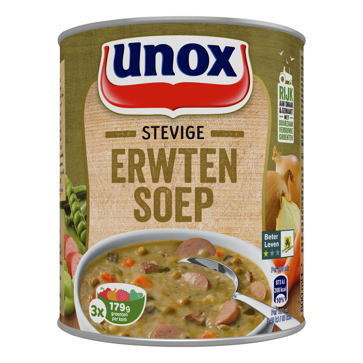 Unox Soep in blik erwtensoep