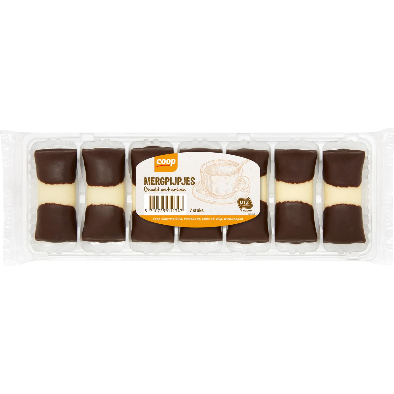 Huismerk Creme Mergpijpjes