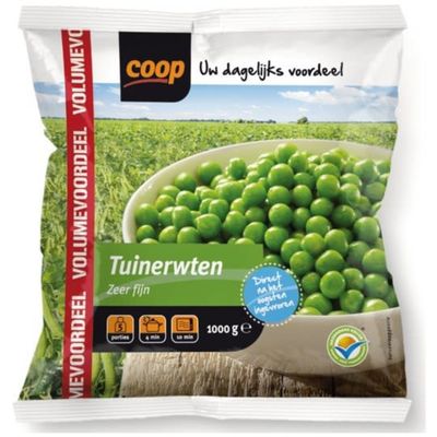 Huismerk Tuinerwten Zeer Fijn
