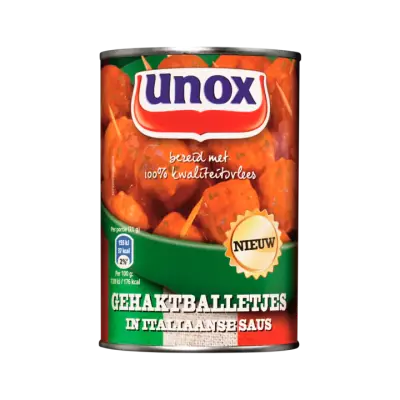 Unox Gehaktballetjes In Italiaanse Saus