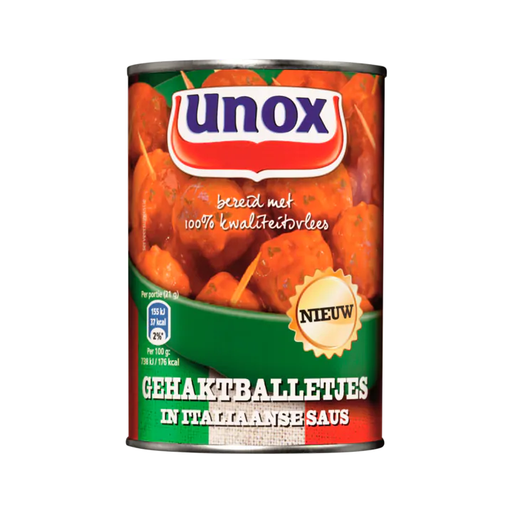 Unox Gehaktballetjes In Italiaanse Saus