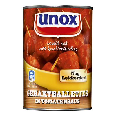 Unox Gehaktballetjes in tomatensaus