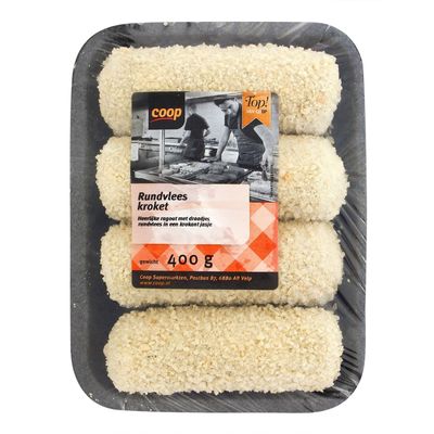 Top! Van Coop Rundvlees Kroket