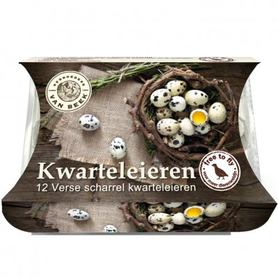 Van Beek Scharrel kwarteleieren