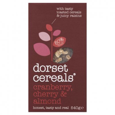 Dorset Muesli cranberry cherry & almond