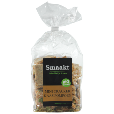 Smaakt Mini crackers kaas/pompoen
