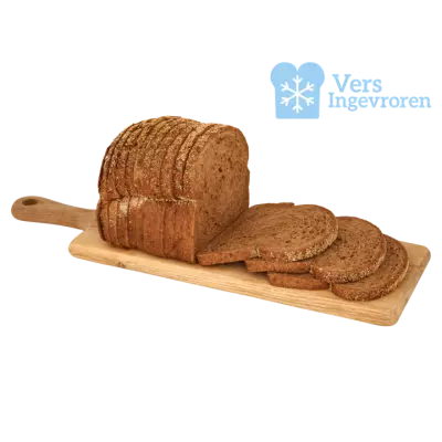 Huismerk Goudeerlijk Boeren Donker Meergranenbrood Half (Vers Ingevroren)